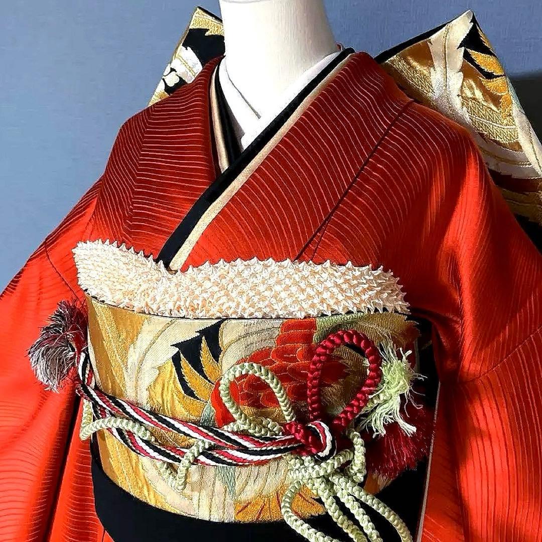 25点　振袖フルセット 手染め 新品ショール着付け道具付き　成人式振袖　振袖
