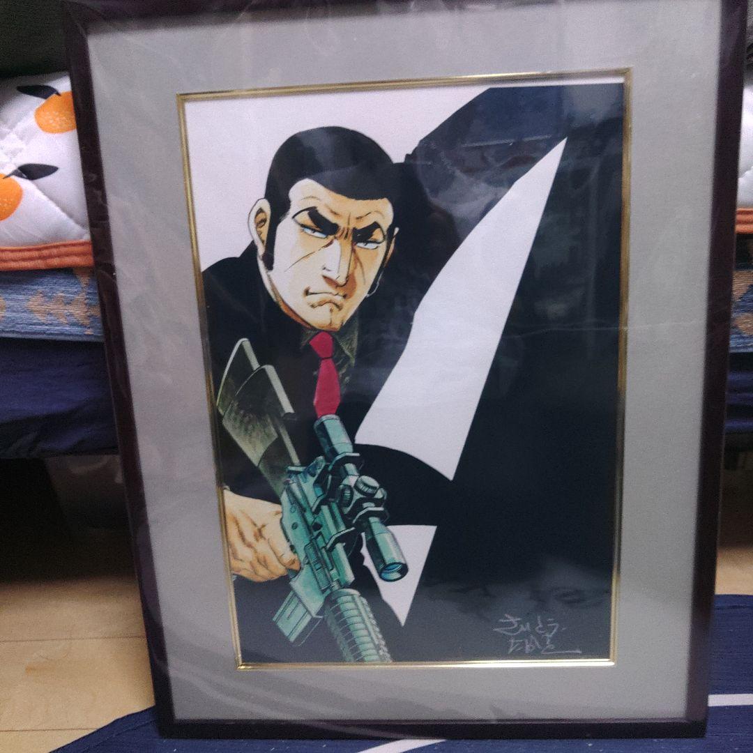 GOLGO13 ゴルゴ13 複製原画　さいとうたかお作