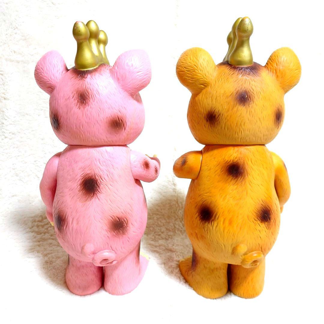 マ*ー様 快獣 ジャイアント ブースカ ソフビ イヌクマ製 円谷プロ 2個セット