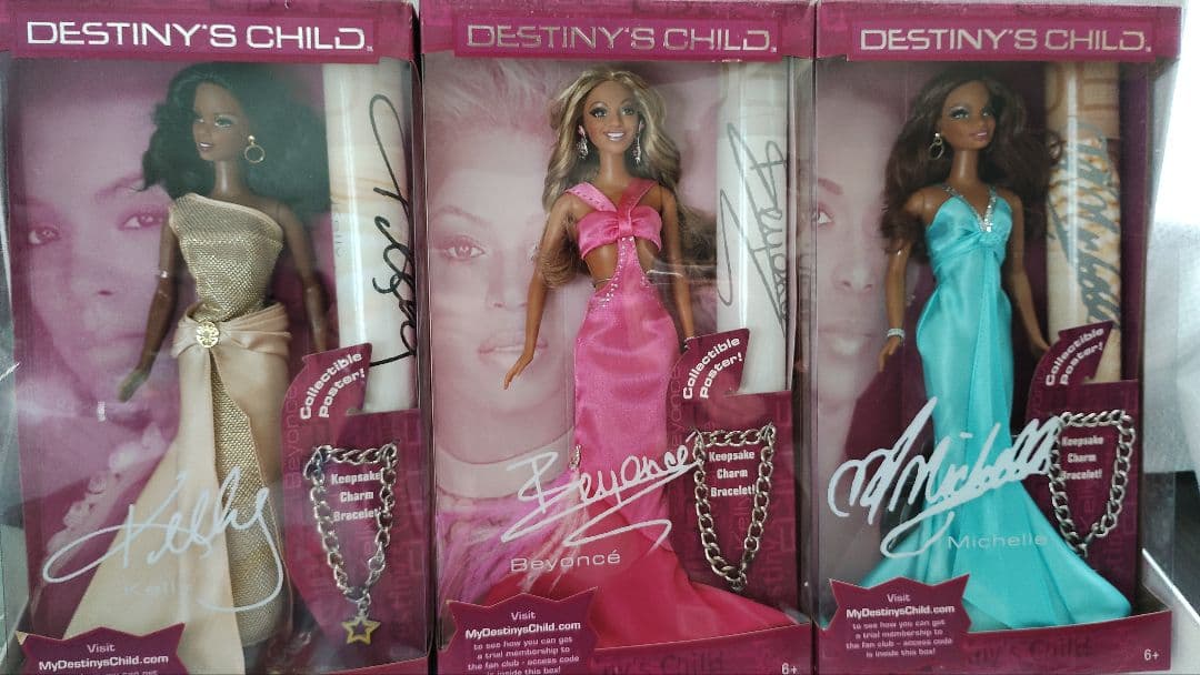 マテル　デスティニーズチャイルド　3体セット　バービードール