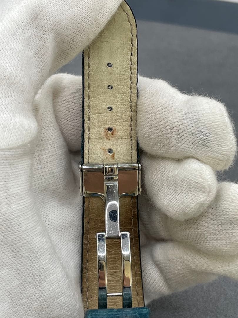 M148 FENDI フェンディ クロノグラフ 腕時計 クオーツ 青文字盤