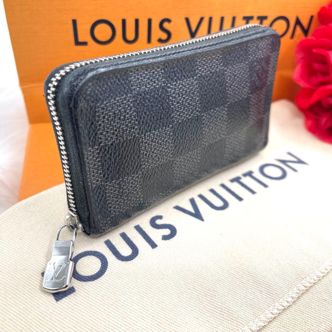 ルイヴィトン 　ダミエ　グラフィット　ジッピー　パース　ケース906