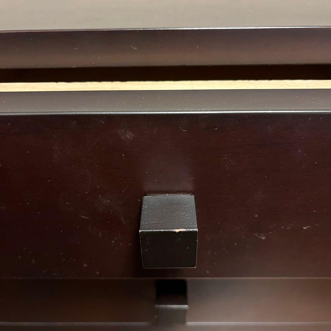 フクラ HUKLA ベッドサイド引き出し ダークブラウン