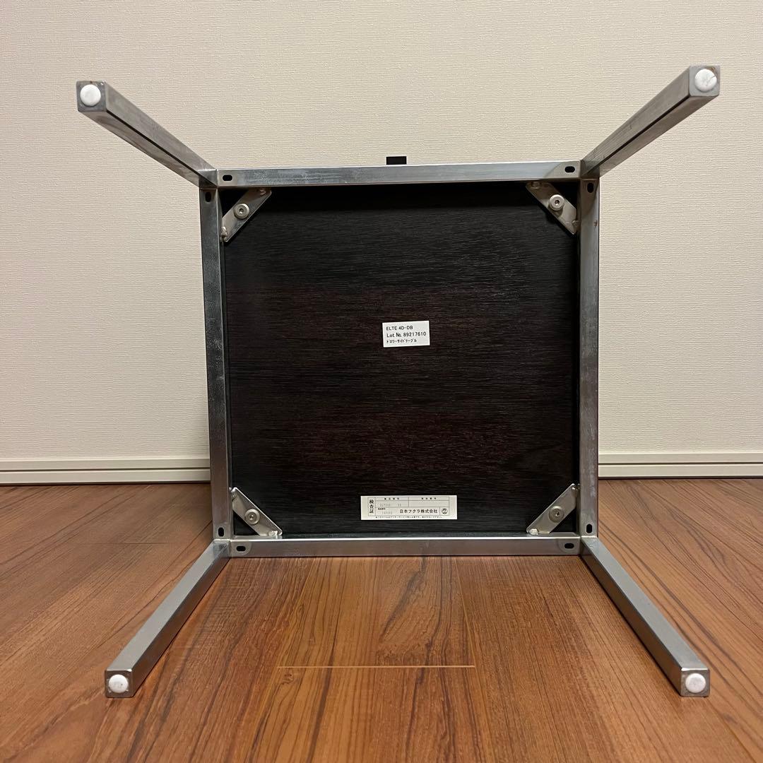 フクラ HUKLA ベッドサイド引き出し ダークブラウン