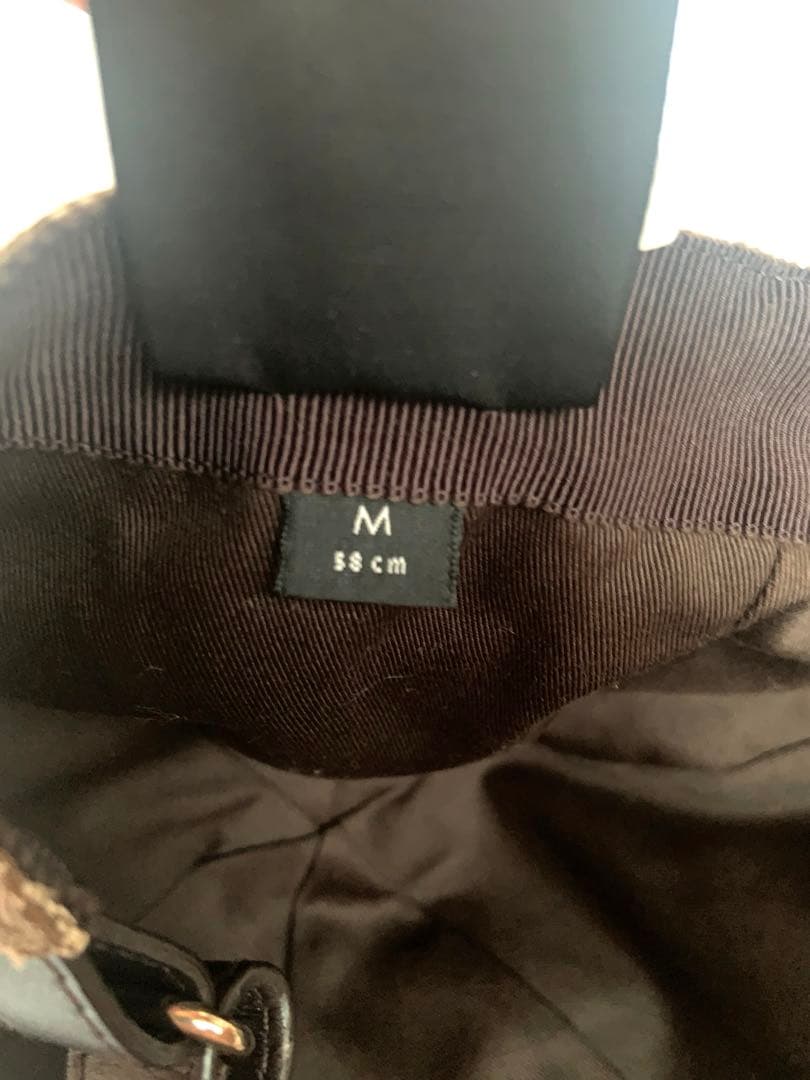GUCCI monogram cap 「美品」