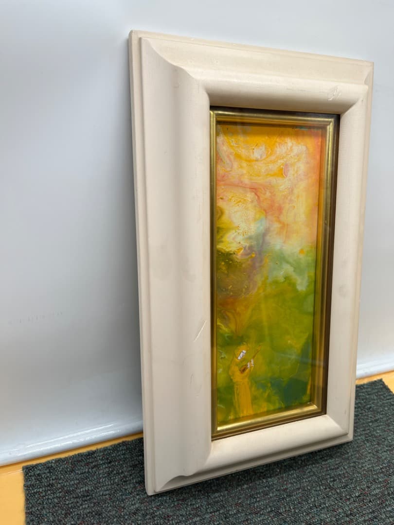 MARCESTEL（マークエステル）　天国の庭　油絵　絵画　f625