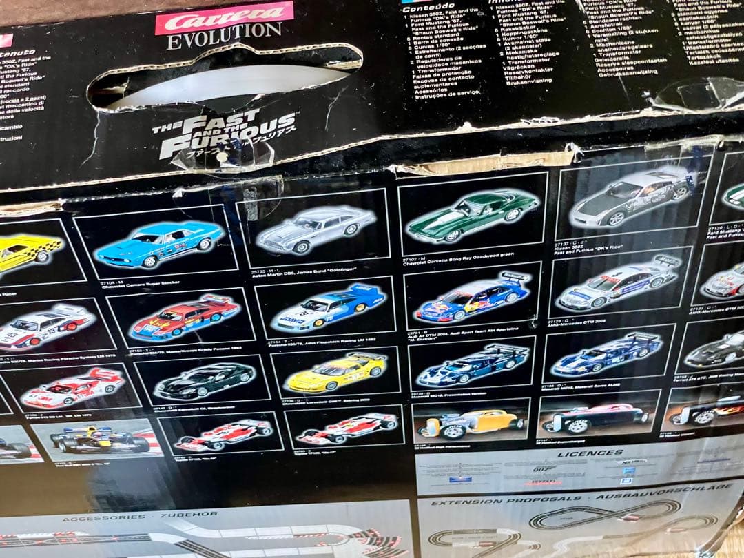 Carrera Evolutionファースト&フリュリアス スロットカーセット