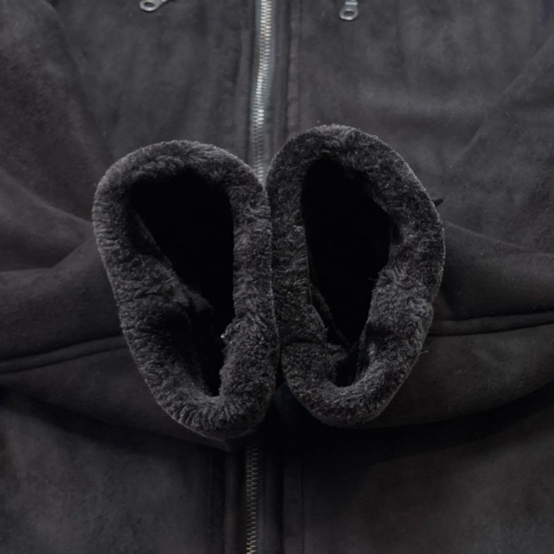 ジャケット・アウター 00s y2k ROUSHATTE fur mouton suede LL