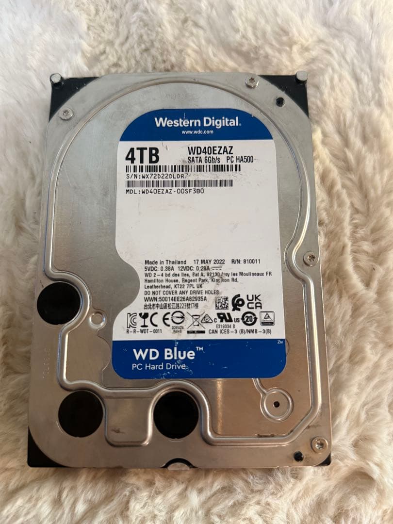 HDDセット 2TB + 1TB + 4TB