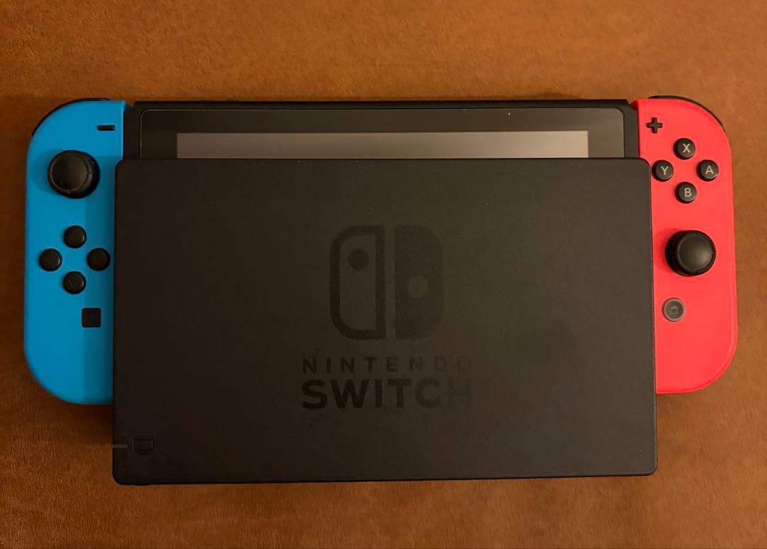 【美品】Nintendo Switch 本体 青/赤 付属品付き