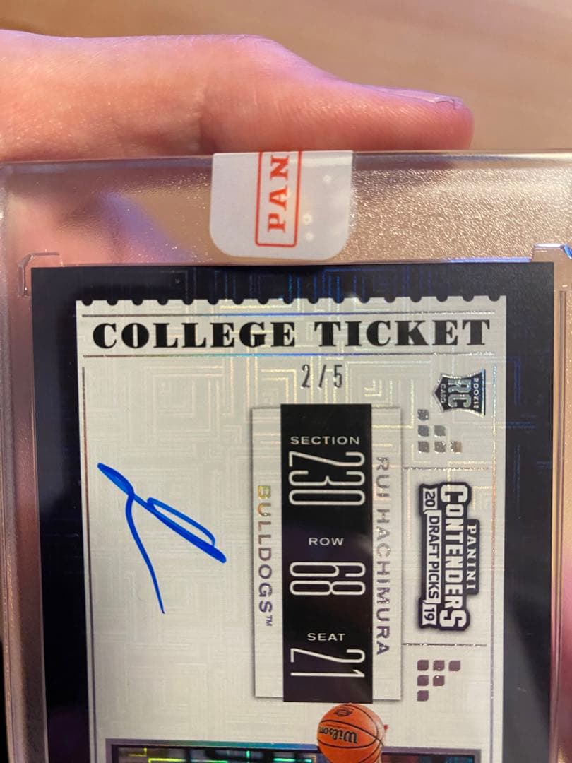 2019 八村塁 サインカード【世界に1枚】NBA 大谷翔平 auto