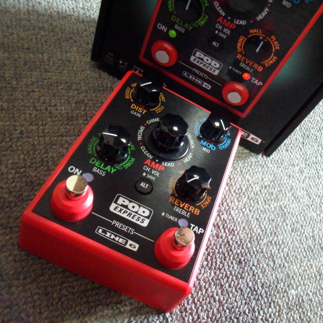 【値下げ！ほぼ未使用】LINE 6 POD Express マルチエフェクター