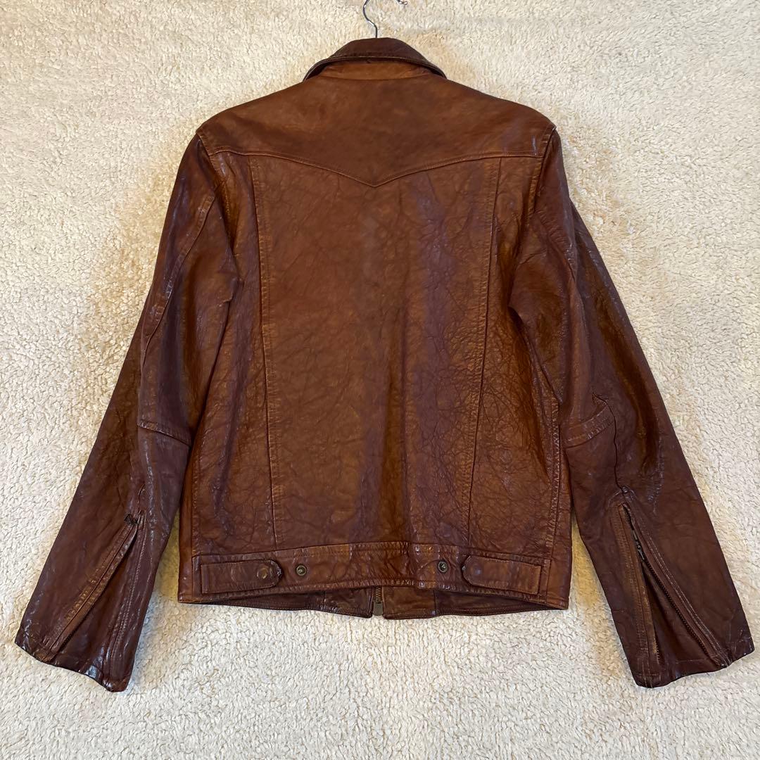 レザージャケット　フライトジャケット A-2 お探しの方に　ライダース　革ジャン