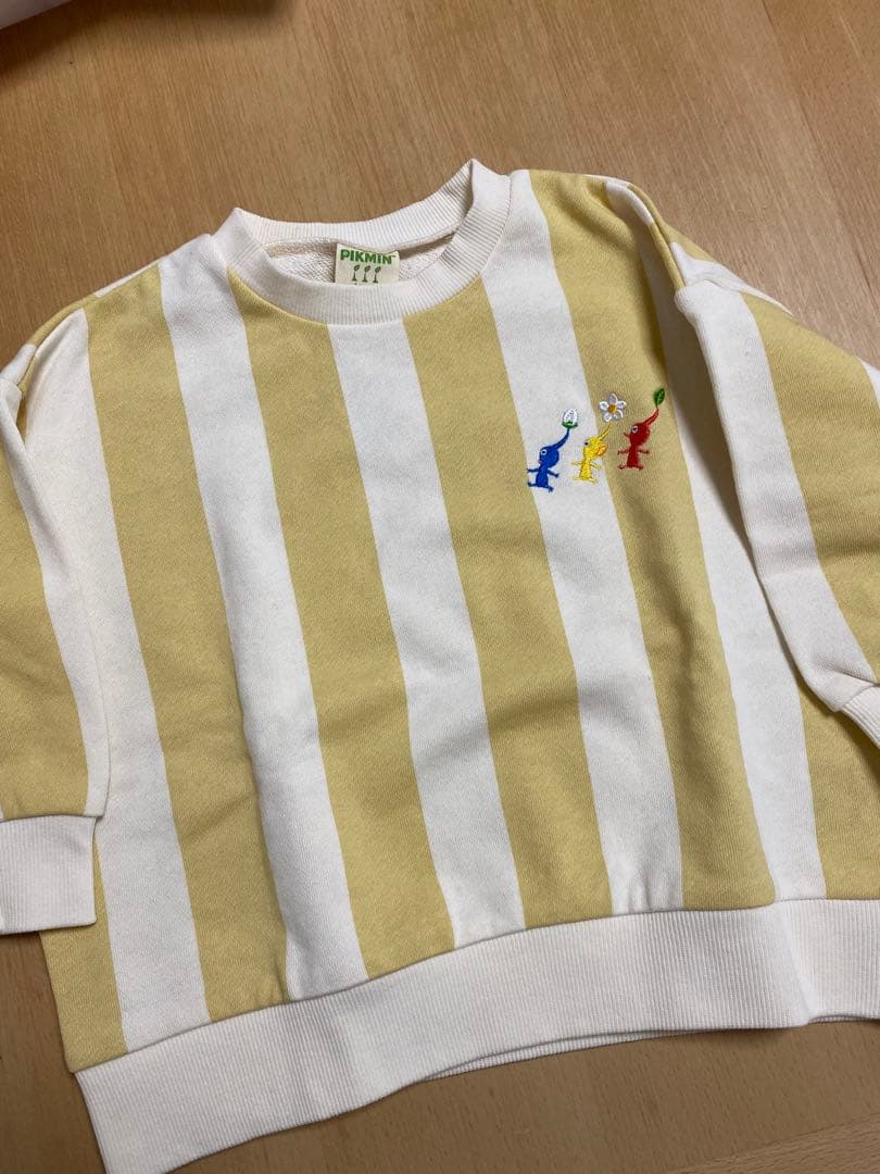 さーさん　2点おまとめ　ピクミン トレーナー　100cm イエローサックス
