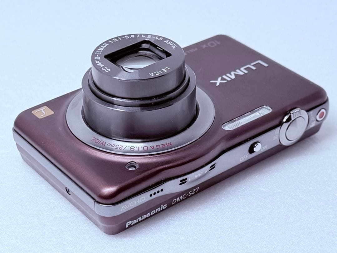 LUMIX DMC-SZ7 ブラウン 動作確認済 コンパクトデジタルカメラ