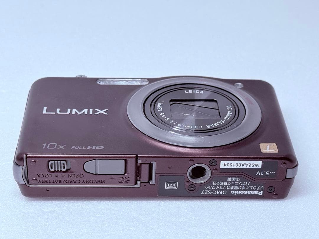 LUMIX DMC-SZ7 ブラウン 動作確認済 コンパクトデジタルカメラ