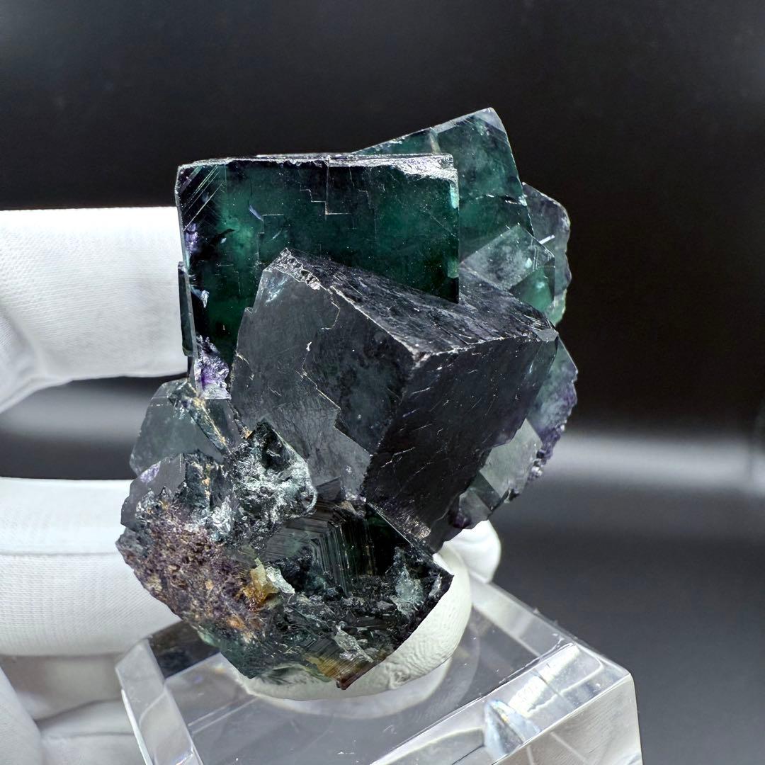 フローライト ナミビア Okorusu Mine産 蛍石 原石 25