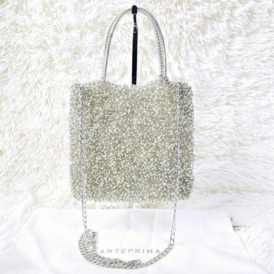 tayu様✨人気色シルバー✨アンテプリマ スクエア ミディアム シルバー