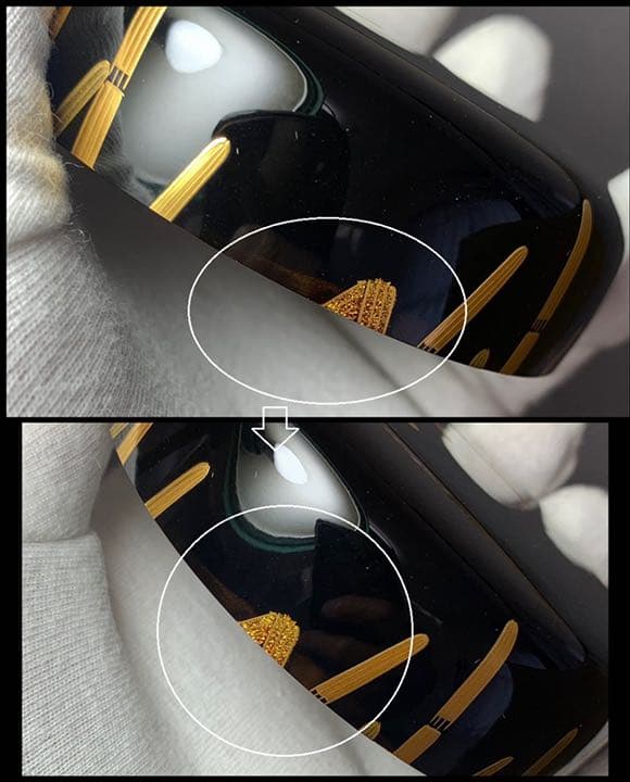 内銀木賊蒔絵平棗　呉藤穣太郎　茶道具