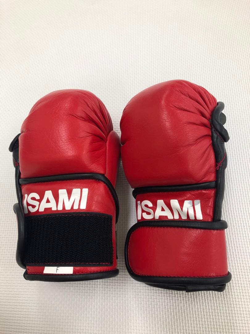ISAMI パウンドグローブ 赤