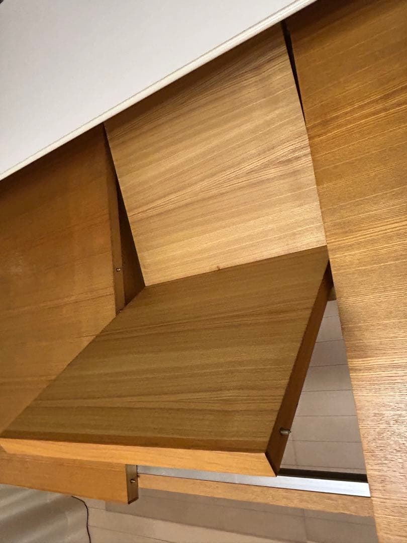 専用　エクステンションダイニングテーブル　天然木　simple style 引取