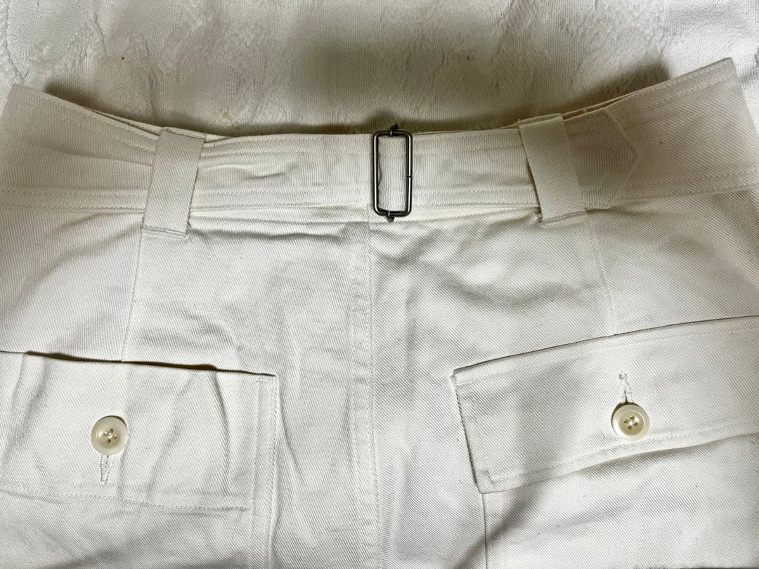 佐々さま専用　MHL. SOFT COTTON DRILL チノパン　白