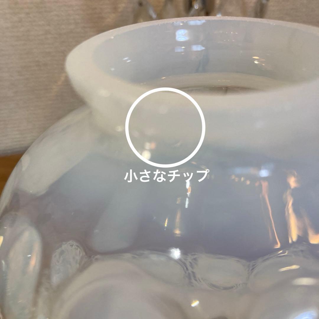 フェントン　ランプシェード　アンティーク　オパールセント