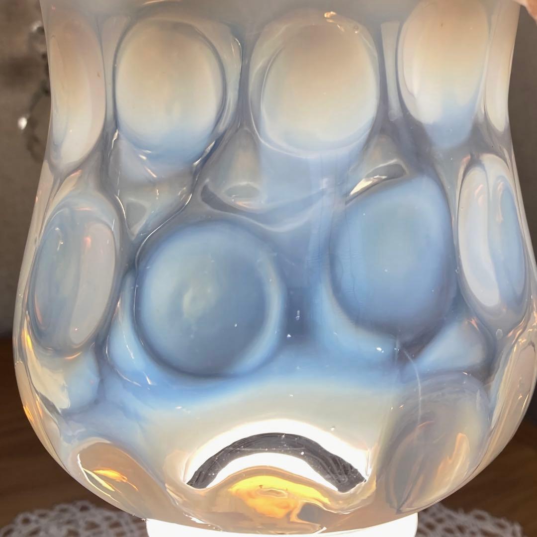 フェントン　ランプシェード　アンティーク　オパールセント