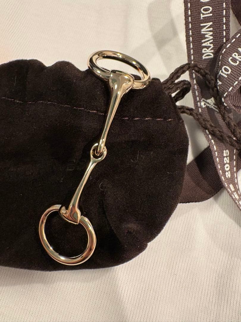 エルメス　ツイリーリング　ミニモール　YG