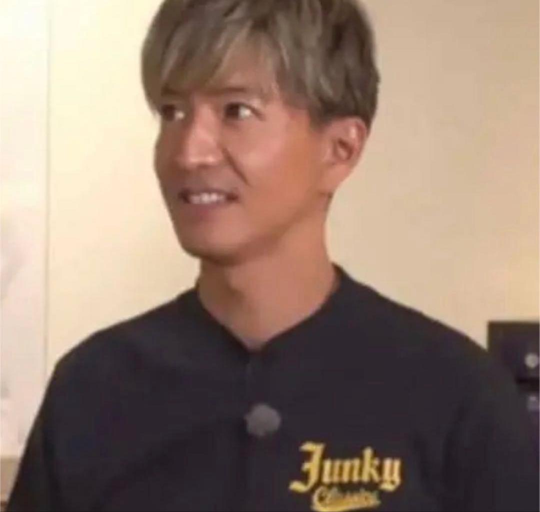 junky classics キムタク着　Lサイズ　ピンスト