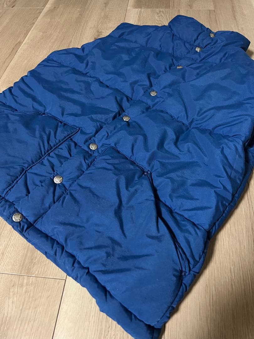 the north face 80s ダウンベスト USA製 XL 茶タグ