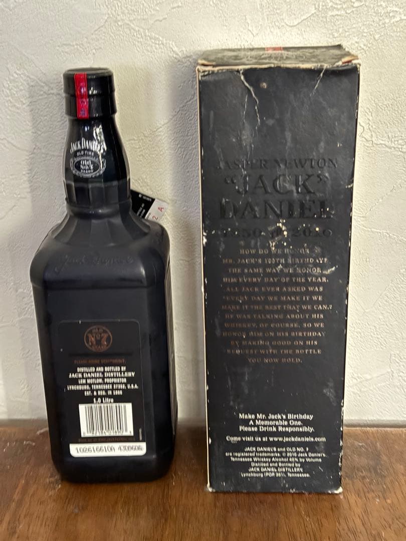 ジャックダニエル160周年記念限定ボトル（未開封）