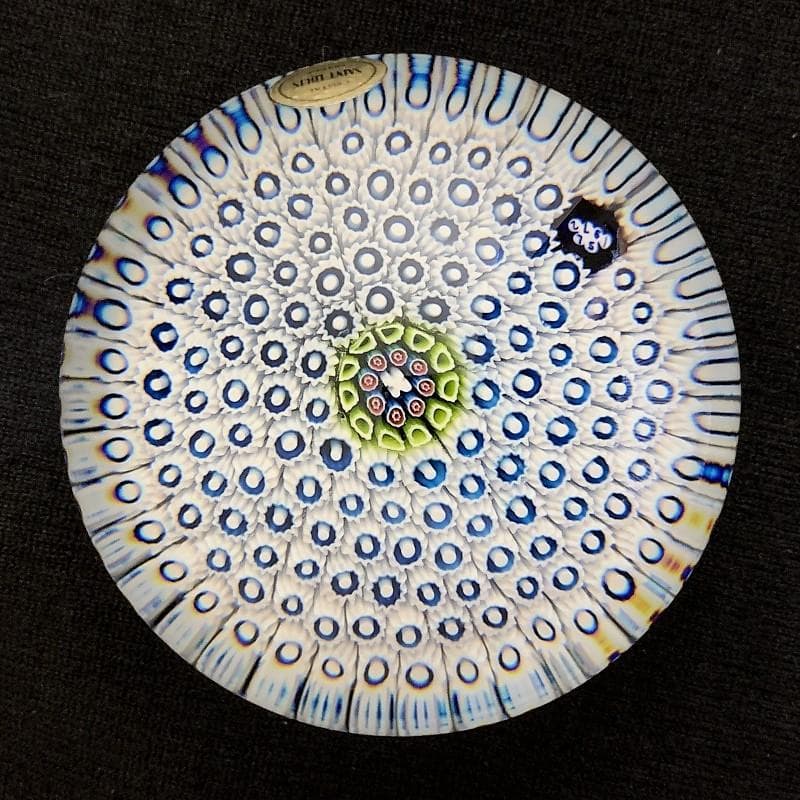 1972 SAINT LOUIS アンティーク ペーパーウェイト ミルフィオリ