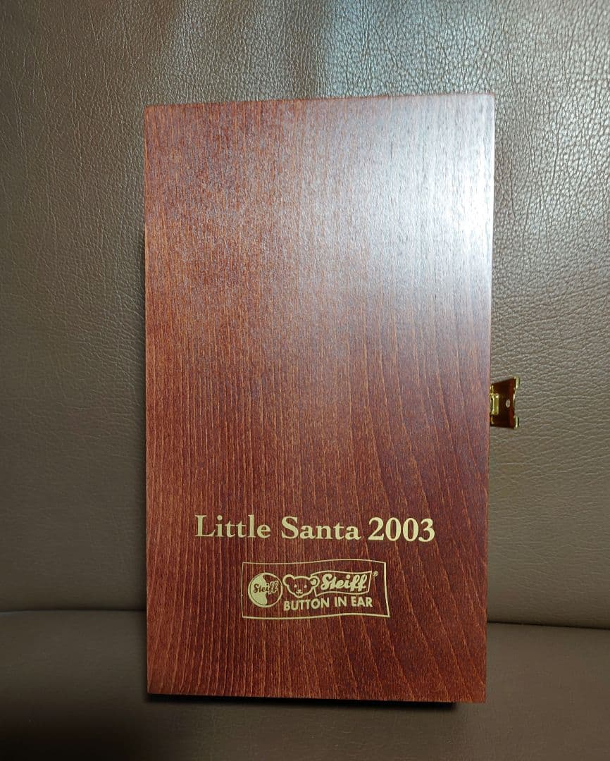 シュタイフ　テディベア　リトルサンタ2003