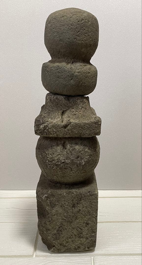 ●五輪塔 一石五輪 室町〜江戸期 時代物 検:仏教美術 石仏