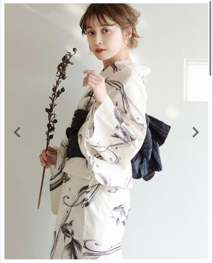 【京の凪金魚】 Dita 浴衣 4点セット(下駄なし)