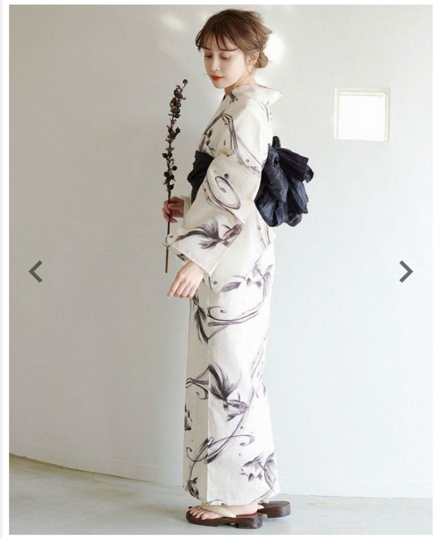 【京の凪金魚】 Dita 浴衣 4点セット(下駄なし)