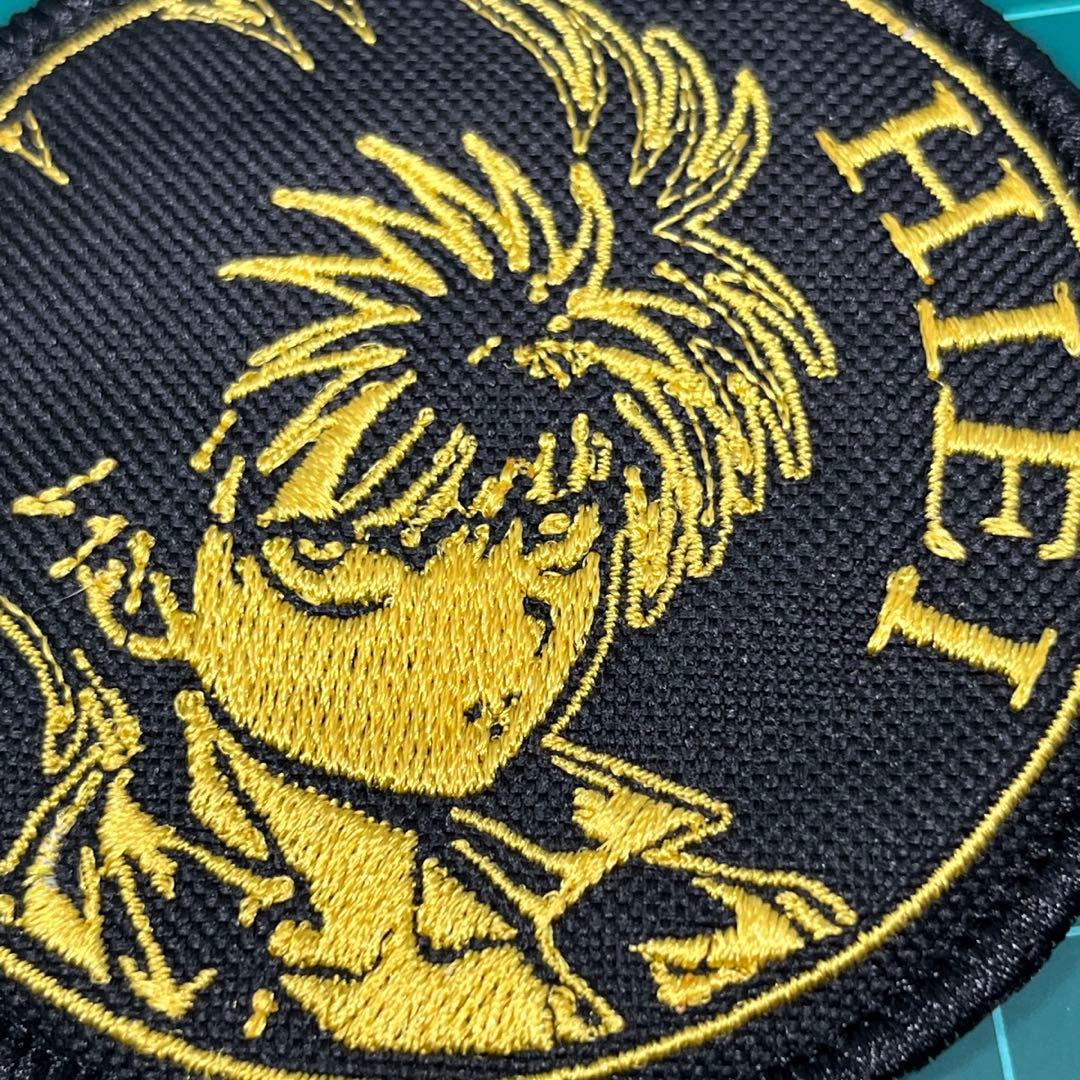 幽☆遊☆白書 飛影 刺繍ベルクロパッチ 約9cm