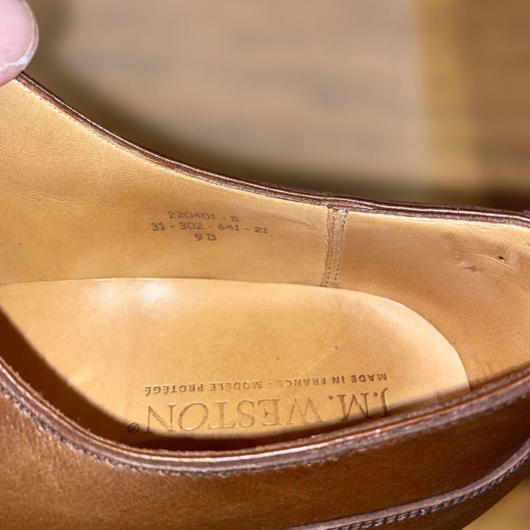 J.M.WESTON 641 ゴルフ ロシアンカーフ 9D