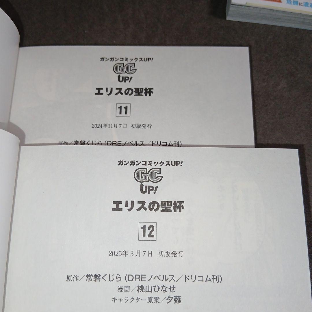 エリスの聖杯1～13巻　全巻セット　２巻、５巻の2冊以外、初版