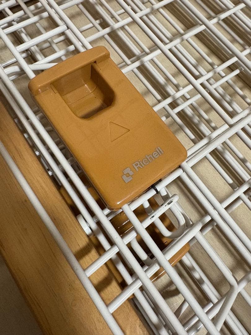 リッチェル 木製お掃除簡単キャットサークル S ライトブラウン