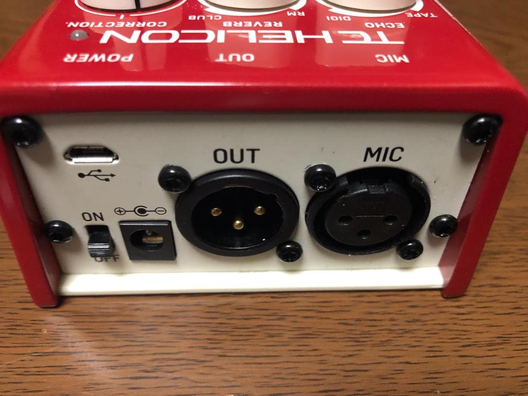 TC-Helicon Mic Mechanic2 ボーカルエフェクター