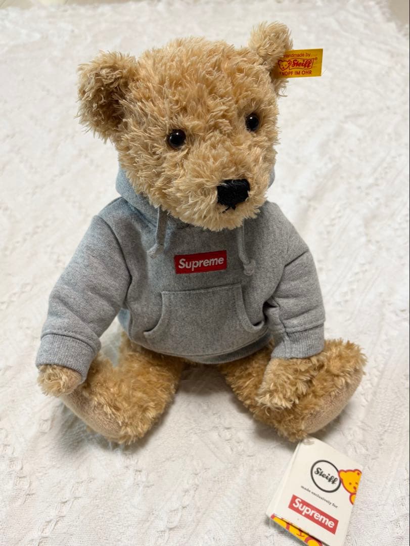 週末値下>Steiff Supreme Bear ぬいぐるみ　タグ付き