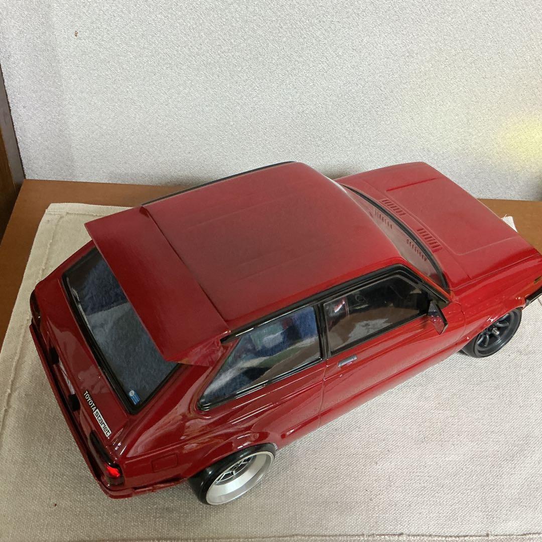 パンドラ　PANDORA スターレット　KP61 1/10ボディー　タイヤセット