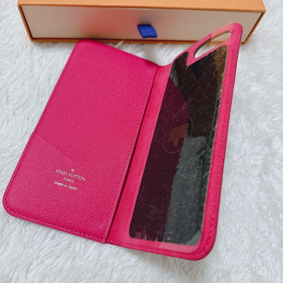 Louis Vuitton モノグラム 手帳型ケース 美品