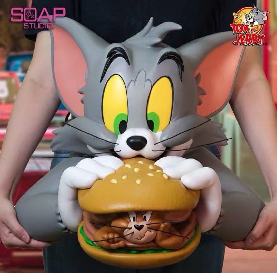 Soap Studio　トムとジェリー　スタチュー　40cm　フィギュア　正規品