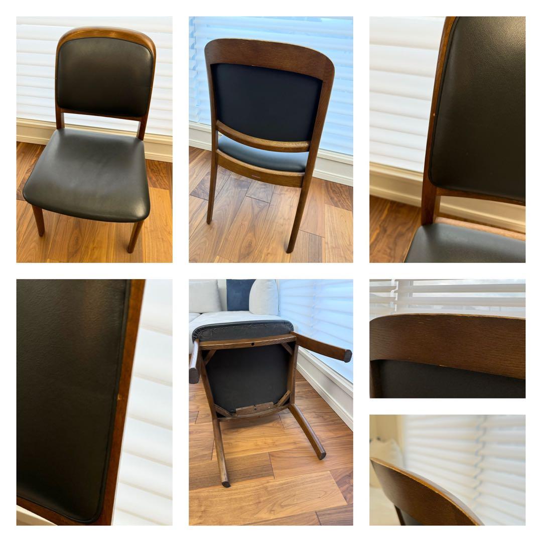 【天板再塗装】sihrakawa ダイニングテーブルセット