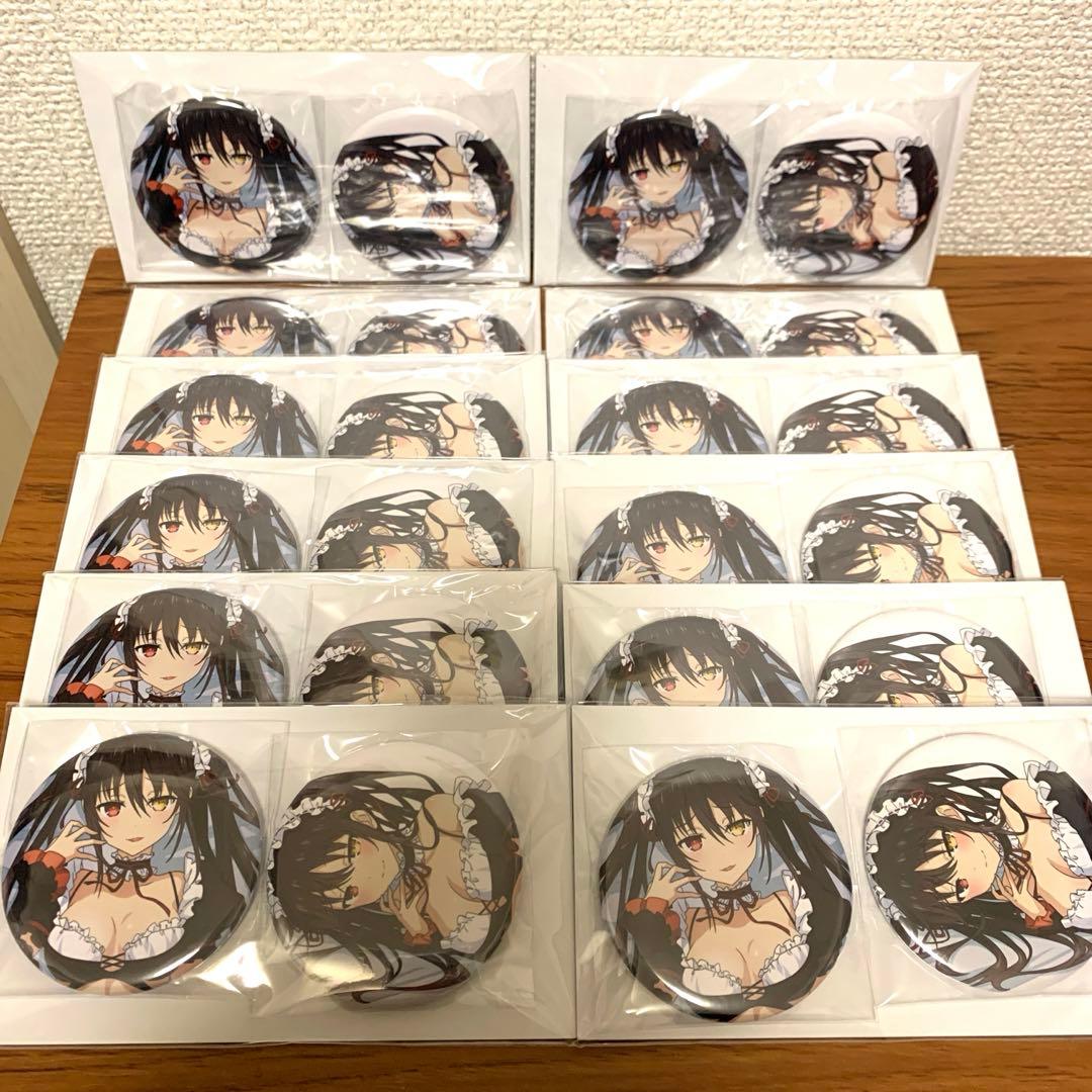 デート・ア・ライブ 時崎狂三 缶バッジ Mios限定　12セット