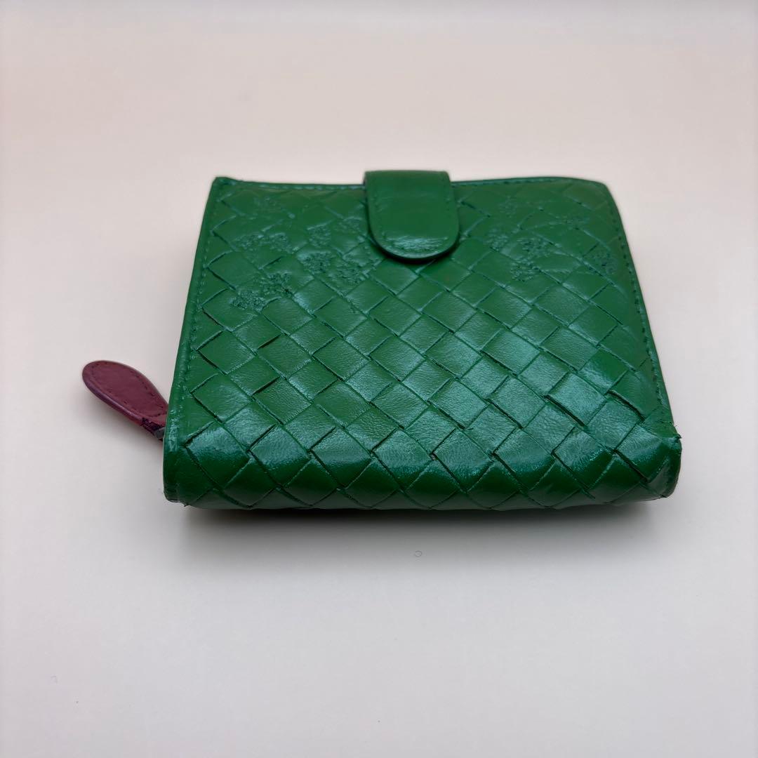 ◆正規品◆ボッティガヴェネタイントレチャート 二つ折りサイフとオマケケース