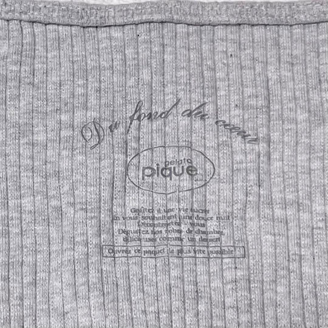 gelato pique ジェラートピケ マタニティパジャマ　上下セット　グレー